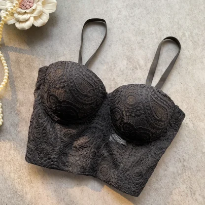Sexy Lace Sweetheart Bustier Tops - Image 5