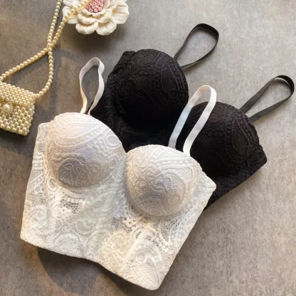 Sexy Lace Sweetheart Bustier Tops - Image 7