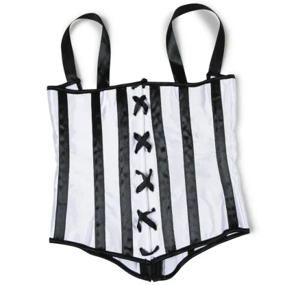 Striped Underbust Bustier Tops - Image 3