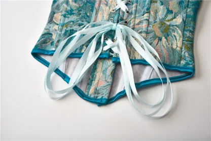 Floral Strapless Bustier Top - Image 6
