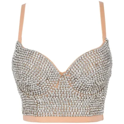 Luxury Sleeveless Bustier Tops - Image 4