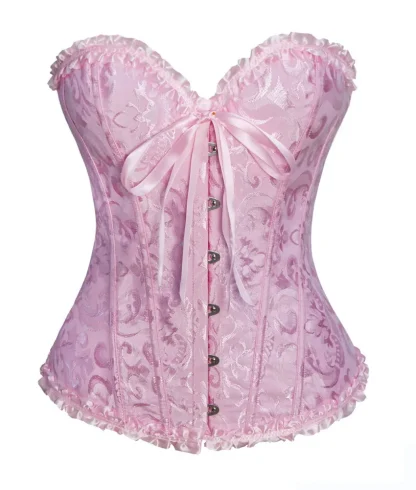 Hook Ruffle Trim Bustier Tops - Image 7
