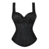 Plus Size Sleeveless Bustier Tops - Image 4