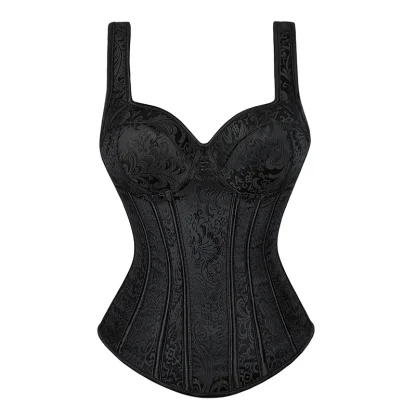 Plus Size Sleeveless Bustier Tops - Image 4