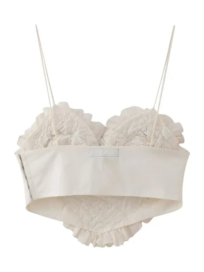 Heart-shaped Puffy Corset Top - Image 4