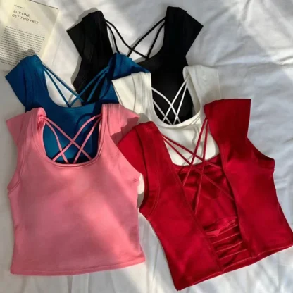 Padded Backless Corset Tops - Image 3
