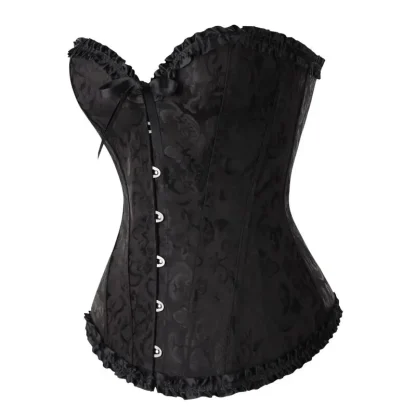 Hook Front Ruffled Bustier Top - Image 4