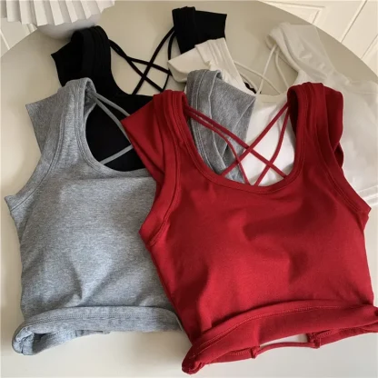 Padded Backless Corset Tops - Image 4