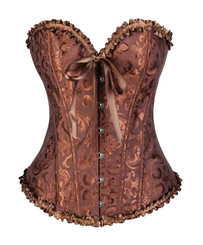 Hook Ruffle Trim Bustier Tops - Image 6