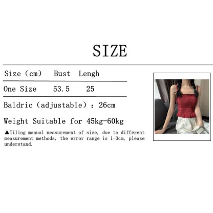 Solid Smocked Corset Tops - Image 7