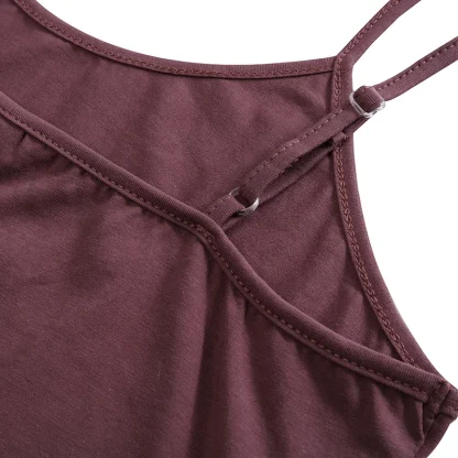 Solid Camisole Corset Tops - Image 4