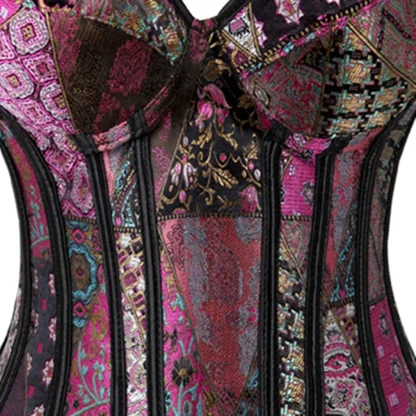 Elegant Lace-up Corset Top - Image 4
