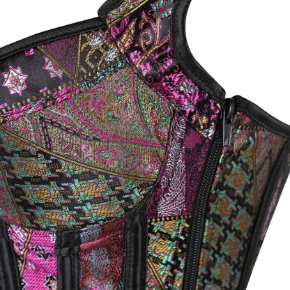 Elegant Lace-up Corset Top - Image 5