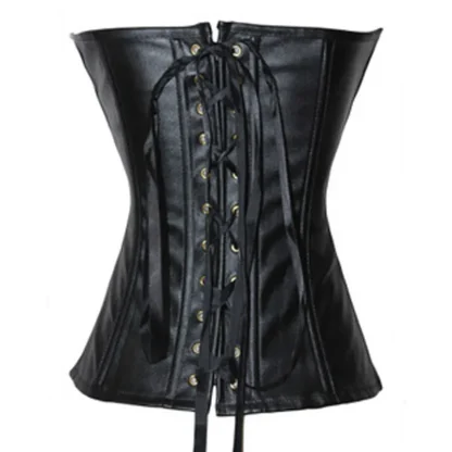 Strapless Zippered Bustier Tops - Image 3