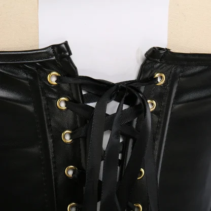 Strapless Zippered Bustier Tops - Image 5