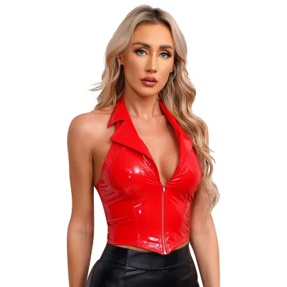 V-neck Vest Corset Tops - Image 2