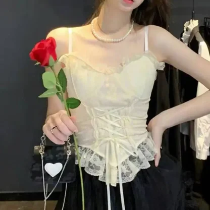 Camisole Lace Corset Top