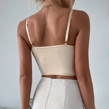 See-through Floral Bustier Top - Image 6