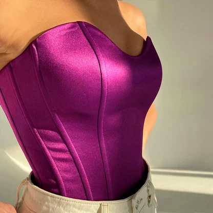 Sweetheart Strapless Corset Top