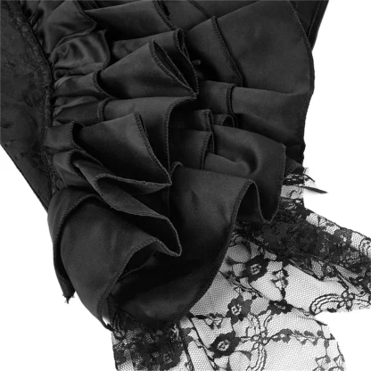 Ruffled Strapless Corset Top - Image 5