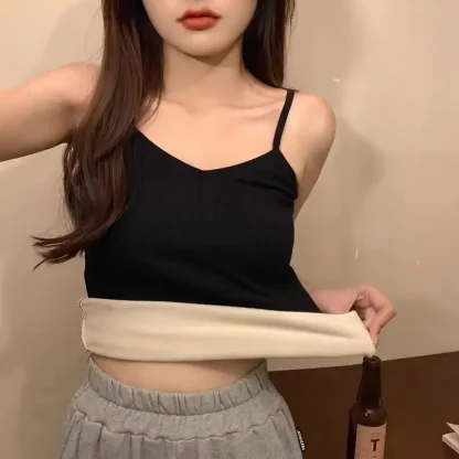 Warm Camisole Corset Tops - Image 3