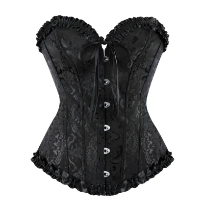 Elegant Strapless Corset Tops