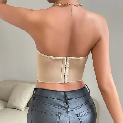 Embroidered Floral Corset Top - Image 6