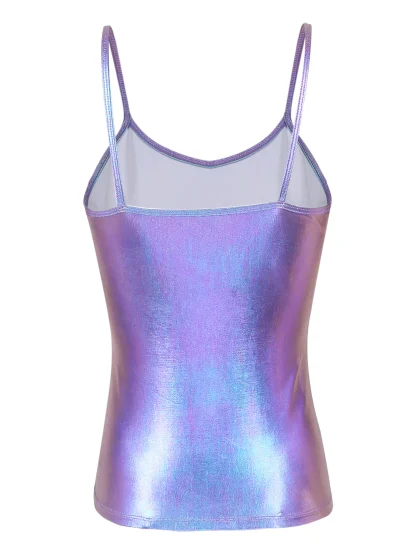 Metallic Camisole Corset Tops - Image 7