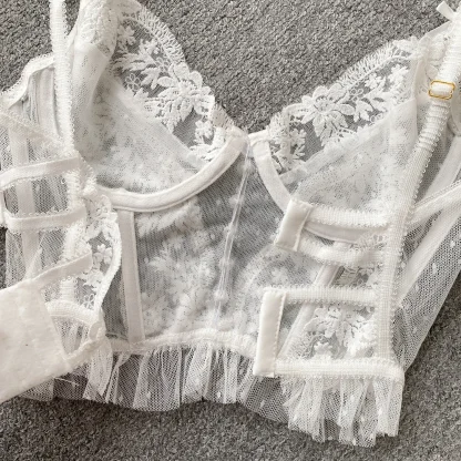 Angelic Mesh Corset Top - Image 4