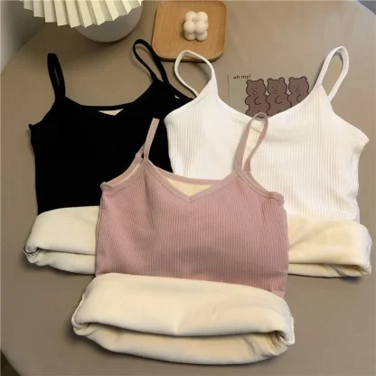 Warm Camisole Corset Tops - Image 5