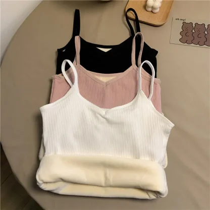 Warm Camisole Corset Tops - Image 6
