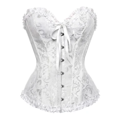Elegant Strapless Corset Tops - Image 6