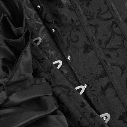 Ruffled Strapless Corset Top - Image 4