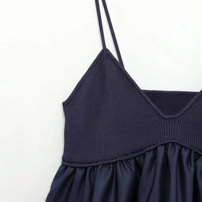 Ruffle Knitted Cami Bustier Top - Image 6