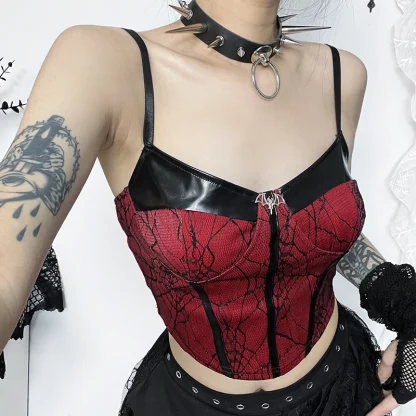 Sexy Sleeveless Corset Top - Image 6