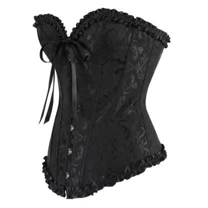 Elegant Strapless Corset Tops - Image 2