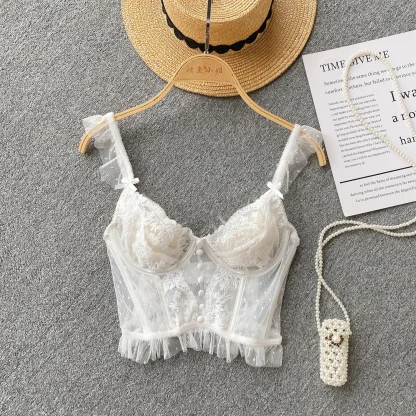 Angelic Mesh Corset Top
