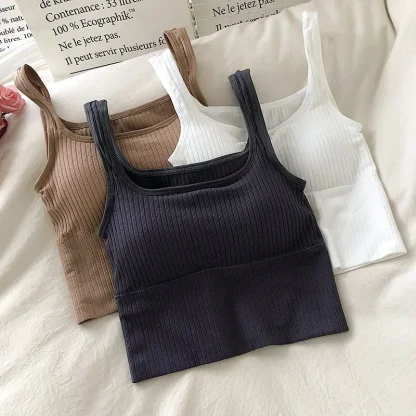 Padded Solid Corset Tops - Image 6