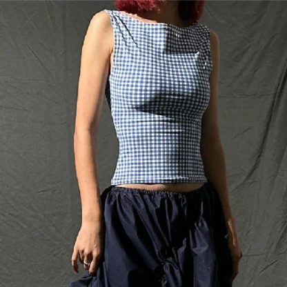 Chic Backless Bow Corset Top - Image 2