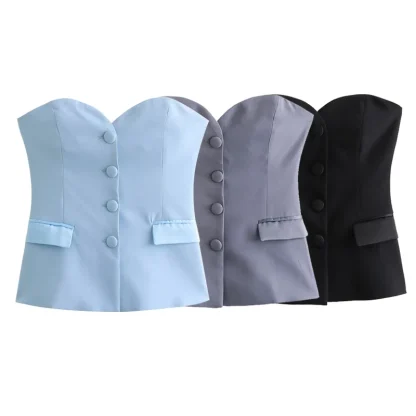 Elegant Sweetheart Corset Tops - Image 6