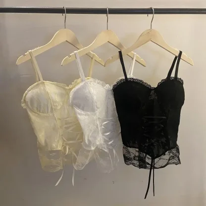 Camisole Lace Corset Top - Image 5