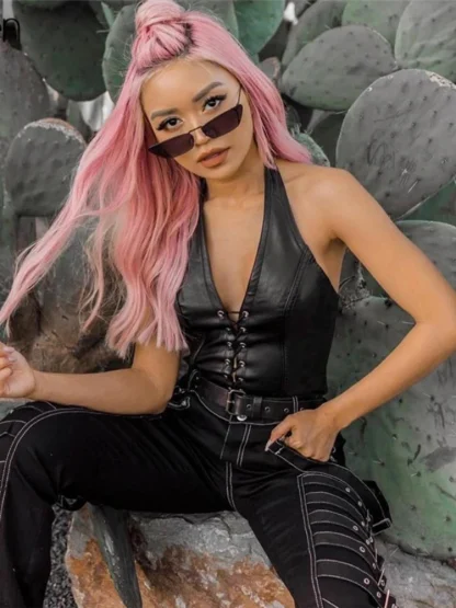 Sexy Front Lace-up Corset Top