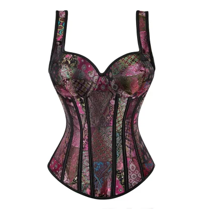 Plus Size Chic Bustier Tops - Image 5