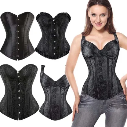 Elegant Strapless Corset Tops - Image 7