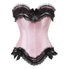 Lace Trim Strapless Bustier Tops - Image 3