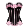 Lace Trim Strapless Bustier Tops - Image 2