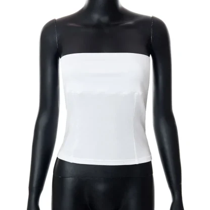 Casual Strapless Corset Top - Image 5