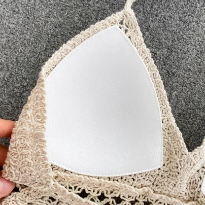 See-through Tassel Bustier Top - Image 5